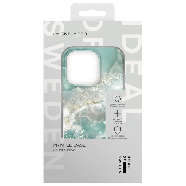 iDeal of Sweden Fashion Backcover iPhone 16 Pro - Azura Marble