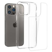 Spigen Quartz Hybrid Crystal Clear Backcover iPhone 14 Pro Max - Transparant