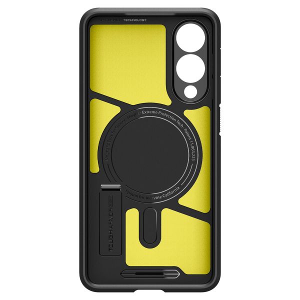 Spigen Tough Armor Backcover MagSafe Samsung Galaxy S25 Edge - Zwart