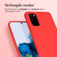 imoshion Color Backcover met afneembaar koord Samsung Galaxy S20 - Rood