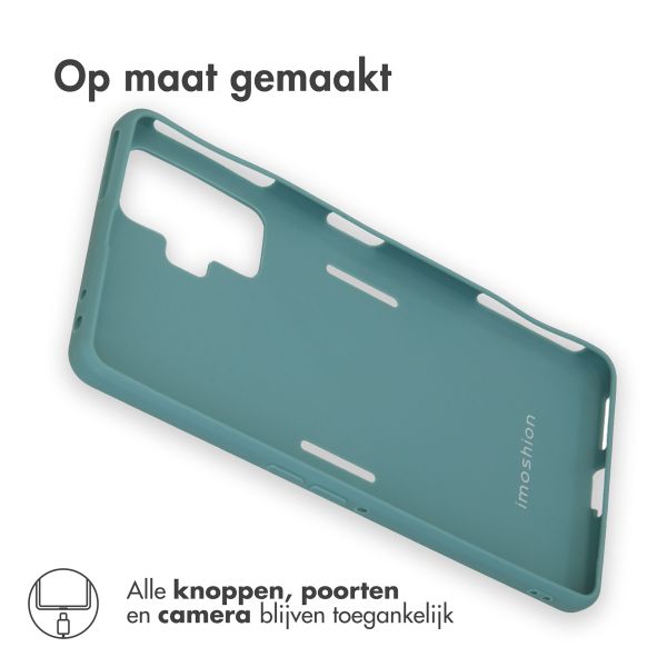 imoshion Color Backcover Xiaomi Poco F4 GT 5G - Donkergroen