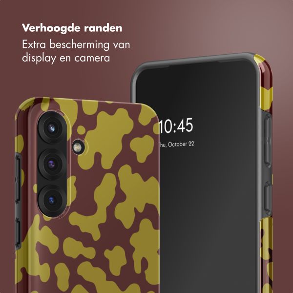 Selencia Vivid Backcover met MagSafe Samsung Galaxy S25 - Moo'd Olive Dust