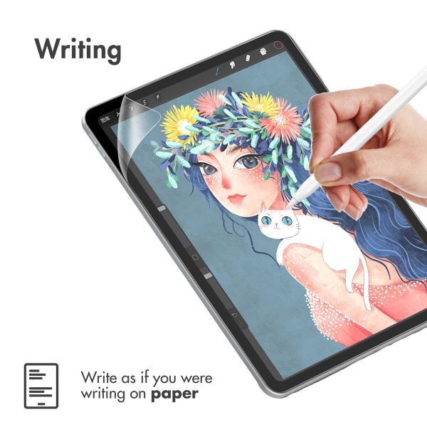 Accezz Paper Feel Screen Protector Apple iPad Air 11 inch (2026) M4 / (2025) M3 / (2024) M2