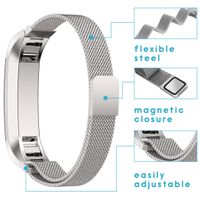 imoshion Milanees Watch bandje Fitbit Alta (HR) - Zilver