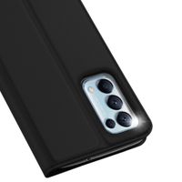 Dux Ducis Slim Softcase Bookcase Oppo Find X3 Lite - Zwart