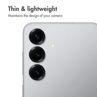 imoshion Camera Protector Glass 2-pack Samsung Galaxy S25 - Silver Shadow