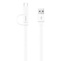 Huawei Originele USB naar Micro-USB & USB-C kabel - 1,5 meter - Wit