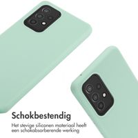 imoshion Siliconen hoesje met koord Samsung Galaxy A53 - Mintgroen