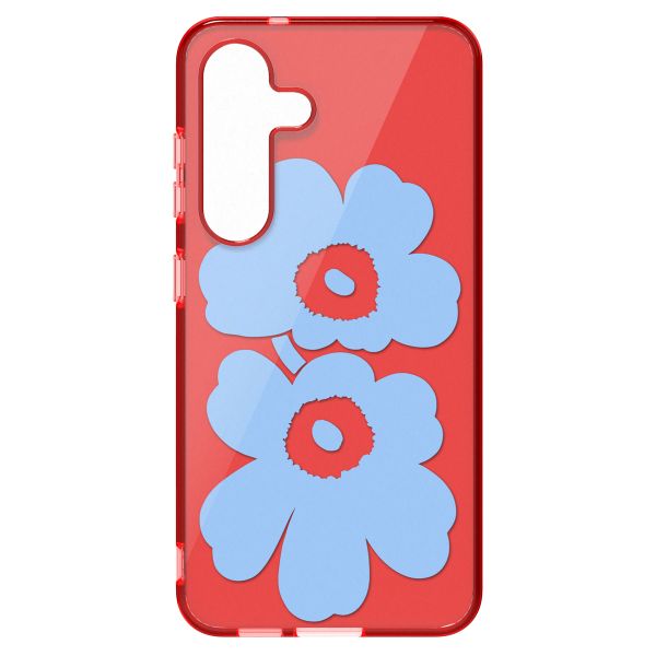 Samsung Unikko Hybrid Case Marimekko Samsung Galaxy S25 - Rood