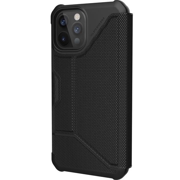 UAG Metropolis Bookcase Apple iPhone 12 Pro Max - Kevlar Black