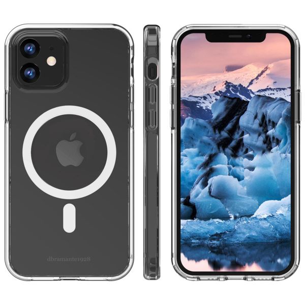 dbramante1928 Iceland Pro Backcover met MagSafe Apple iPhone 12 (Pro) - Transparant