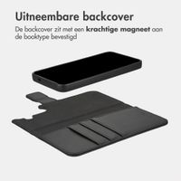imoshion Uitneembare 2-in-1 Luxe Bookcase Samsung Galaxy S25 - Zwart
