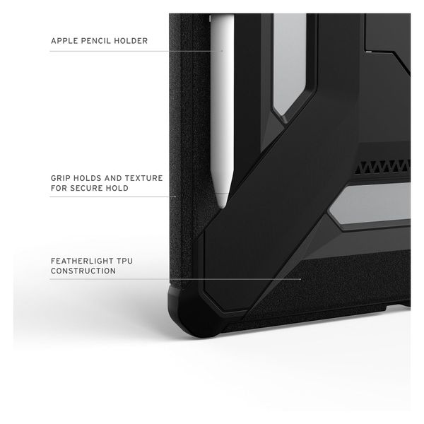 UAG Scout Bookcase Apple iPad Air 13 inch (2026) M4 / (2025) M3 / (2024) M2 - Black