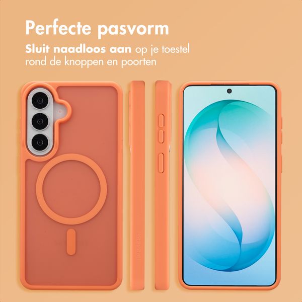 imoshion Color Guard Backcover met MagSafe Samsung Galaxy S26 Plus - Oranje