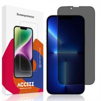Accezz Tempered Glass Privacy Screen protector Apple iPhone 13 Pro Max / 14 Plus