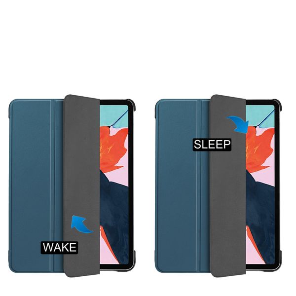 imoshion Trifold Bookcase Apple iPad Air 11 inch (2025) M3 / (2024) M2 / Air 5 (2022) / Air 4 (2020) - Donkergroen