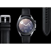 Samsung Originele Leather Band Galaxy Watch Active 2 / Watch 3 41mm - Zwart