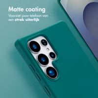 imoshion Color Backcover met afneembaar koord MagSafe Samsung Galaxy S25 Ultra - Donkergroen