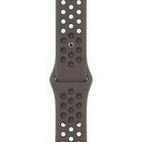 Apple Nike Sport Band Apple Watch Series 1 t/m 10 / SE / Ultra (2) (44/45/46/49 mm) - Olive Gray/Cargo Khaki