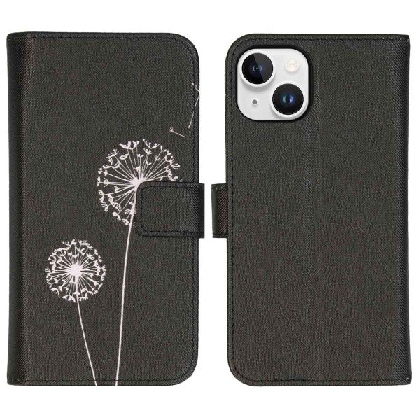 imoshion Design Softcase Bookcase iPhone 15 - Dandelion