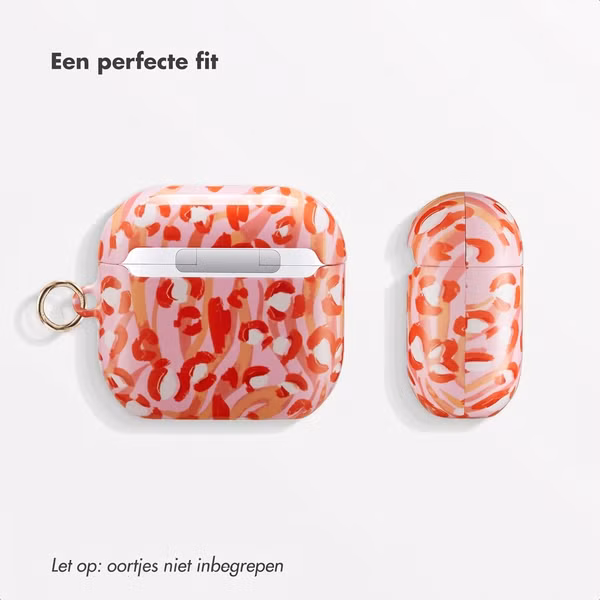 Selencia Vivid Case  Apple Airpods 4 - Wild Spots Lipstick