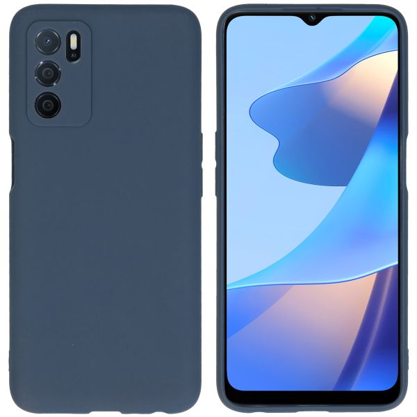 imoshion Color Backcover Oppo A16(s) / A54s - Donkerblauw