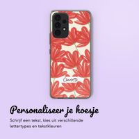 Hoesje met eigen foto en/of tekst Samsung Galaxy A53 - Bloemen