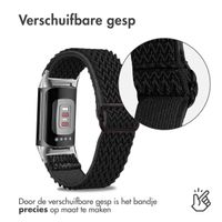 imoshion Elastisch nylonbandje Fitbit Charge 5 - Zwart