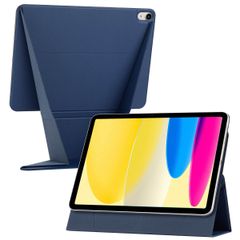 Accezz High Stand tablet case Apple iPad 11 (2025) 11 inch A16 / iPad 10 (2022) 10.9 inch - Donkerblauw
