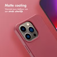 imoshion Color Backcover met afneembaar koord MagSafe Apple iPhone 13 Pro - Raspberry