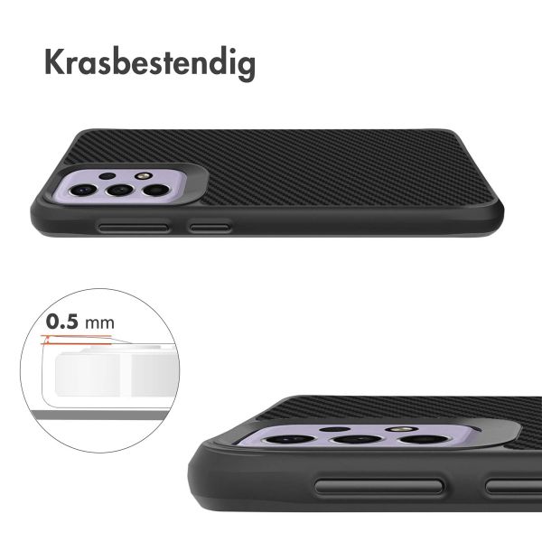 imoshion Rugged Hybrid Case Samsung Galaxy A33 - Zwart