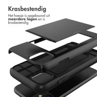 imoshion Backcover met pasjeshouder Apple iPhone 11 - Zwart