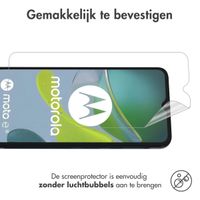 imoshion Screenprotector Folie 3 pack Motorola Moto E13