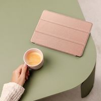 imoshion Trifold Bookcase Apple iPad 6 (2018) 9.7 inch / iPad 5 (2017) 9.7 inch / Air 2 (2014)/Air 1 (2013) - Rosé Goud