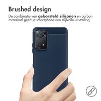 imoshion Brushed Backcover Xiaomi Redmi Note 11 Pro - Donkerblauw