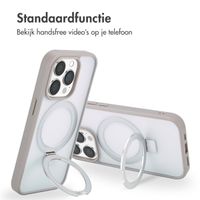 Accezz Ring Stand Backcover met MagSafe iPhone 14 Pro - Grey