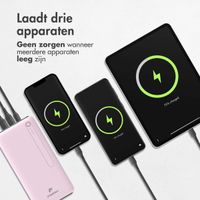 imoshion Powerbank - 27.000 mAh - Quick Charge en Power Delivery - Roze