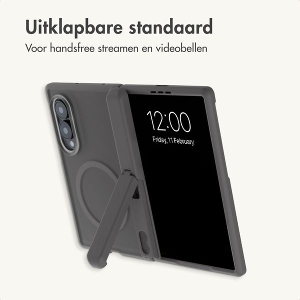 imoshion Color Guard met MagSafe en Stand Samsung Galaxy Z Fold 8 - Grijs