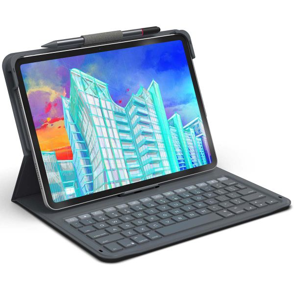 ZAGG Messenger Folio 2 Keyboard Case Apple iPad 11 (2025) 11 inch A16 / iPad 10 (2022) 10.9 inch - Charcoal
