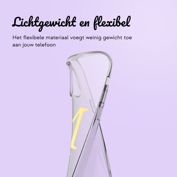 Hoesje met eigen foto en/of tekst Apple iPhone 12 (Pro) - Letter