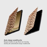 Selencia Vivid tablethoes Samsung Galaxy Tab A9 Plus - Wild Leo