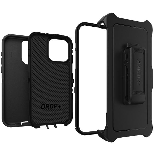 OtterBox Defender Rugged Backcover Apple iPhone 15 Pro Max - Zwart
