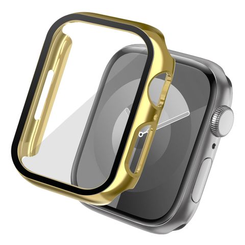 imoshion Full Cover Shiny Hardcase Apple Watch 7 / 8 / 9 - 41 mm - Goud