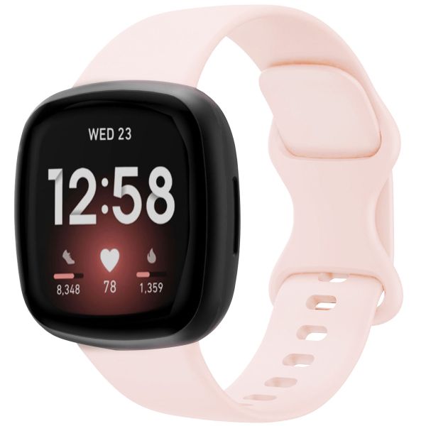 imoshion Siliconen bandje Fitbit Versa 4 / 3 / Sense (2) - Roze