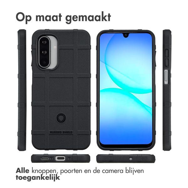 imoshion Rugged Shield Backcover Samsung Galaxy A17 - Zwart