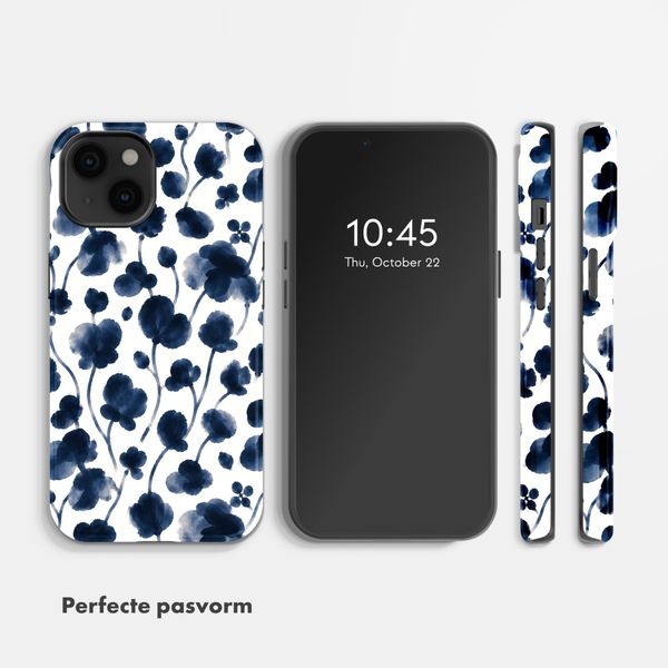 Selencia Vivid Backcover Apple iPhone 14 - Midnight Blossom