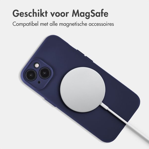 Accezz Grip Backcover met MagSafe Apple iPhone 14 - Donkerblauw