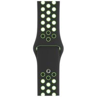 Apple Nike Sport Band Apple Watch Series 1-10 / SE / Ultra (2) - 42/44/45/46/49 mm - Black / Lime Blast