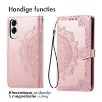 imoshion Mandala Bookcase Samsung Galaxy S25 Edge - Rosé Goud