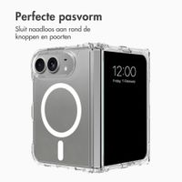 Accezz Xtreme Impact Backcover met MagSafe Apple iPhone Duo - Transparant